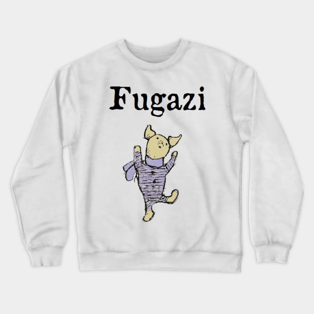 FUGAZI Crewneck Sweatshirt by Stubbs Letterpress